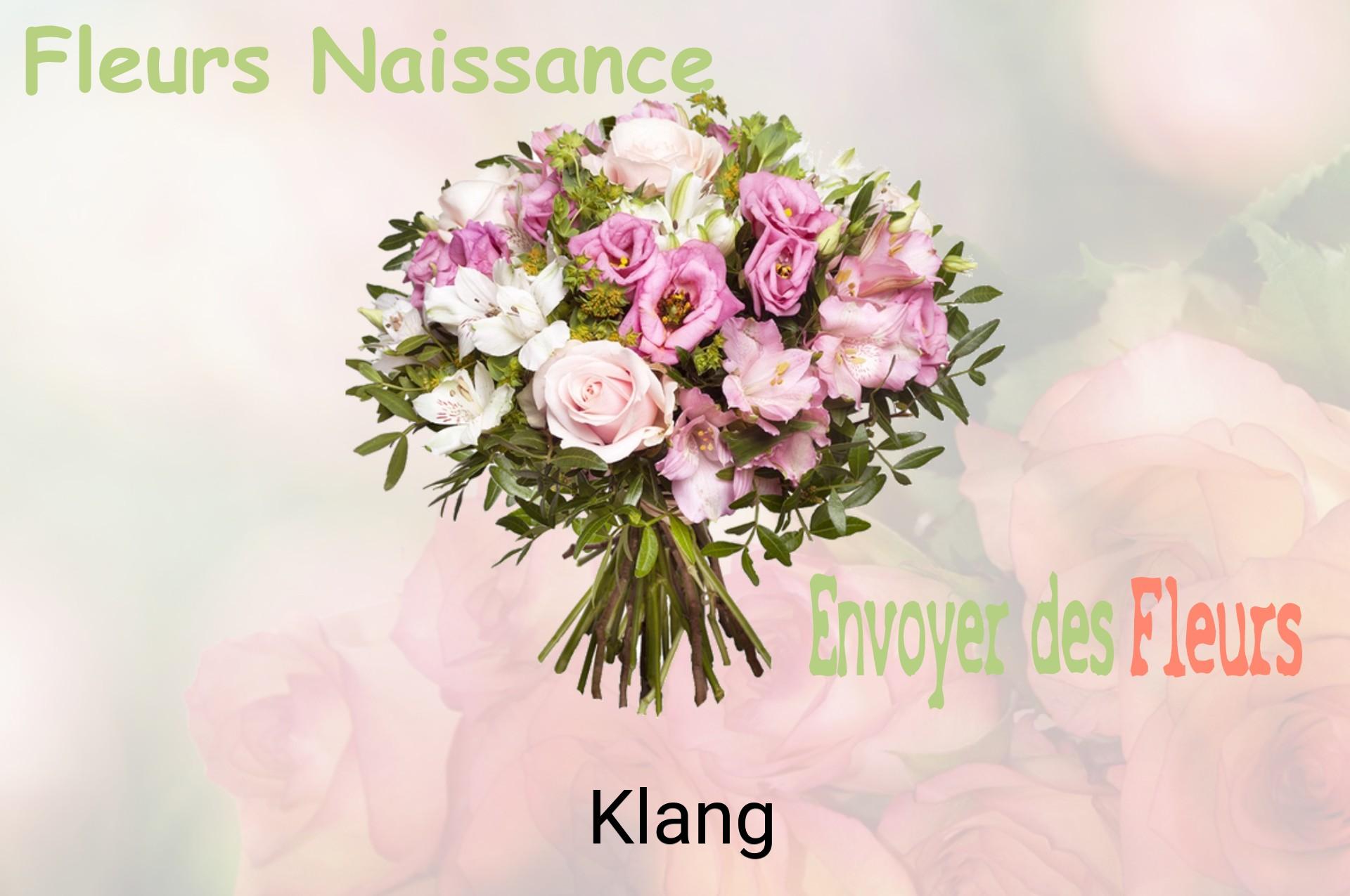 Bouquet de fleurs de naissance livré à Klang